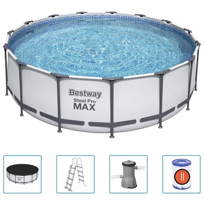 Bestway Steel Pro MAX Zwembadset rond 457x122 cm