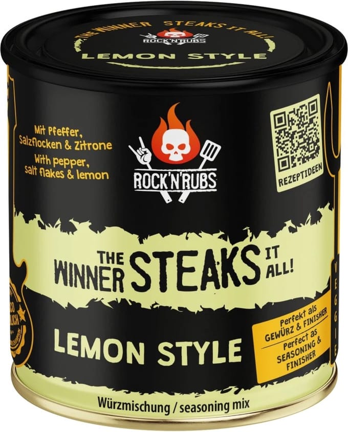 Rock 'n Rubs - The winner steaks it all - Lemon Style