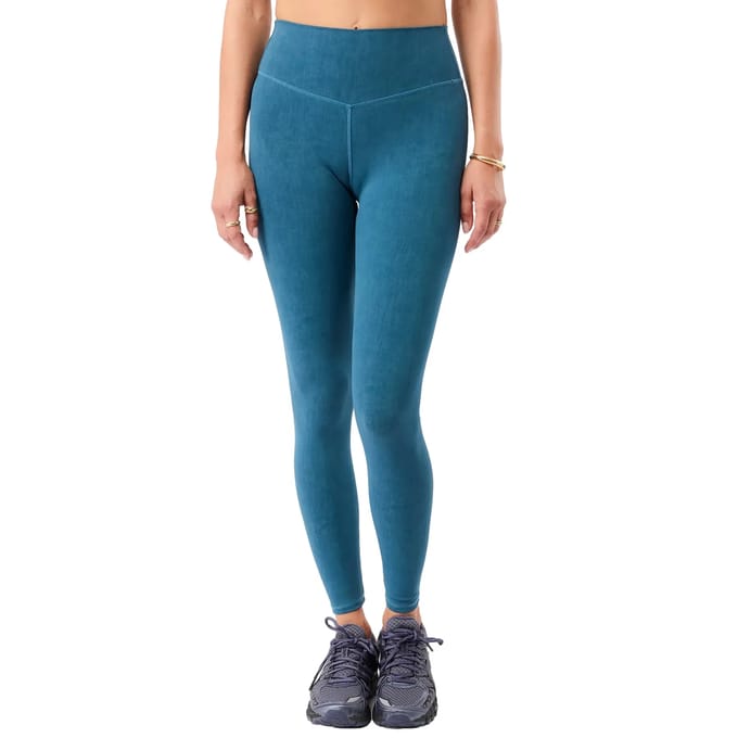 Monochrome Geprinte Legging Dames Mandala