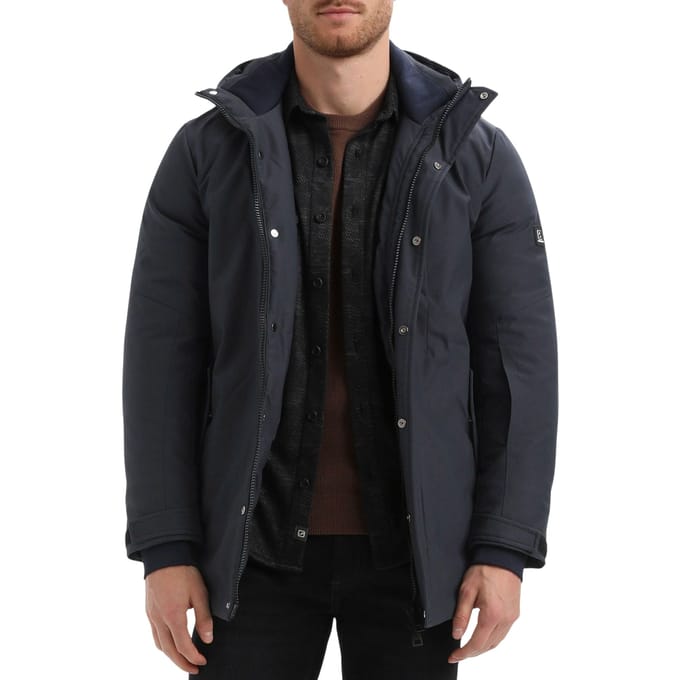 Gabbiano Long Canvas Parka Winterjas Heren - Maat M