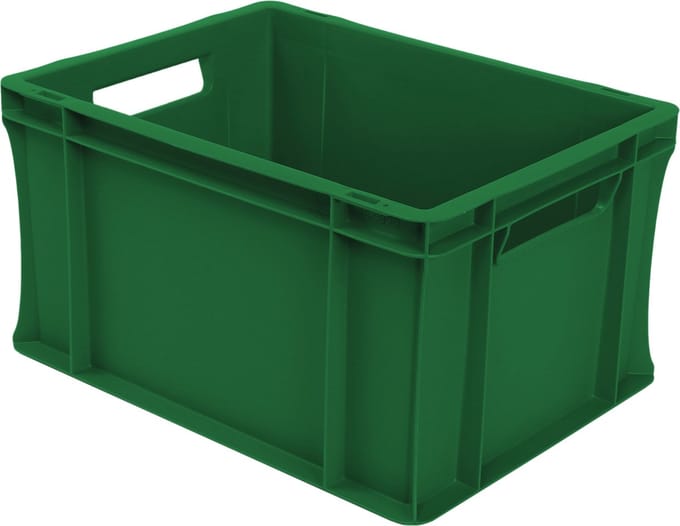 Alpac Stapelbak - Opbergbak - 400 x 300 x 220 mm - 20L - Groen