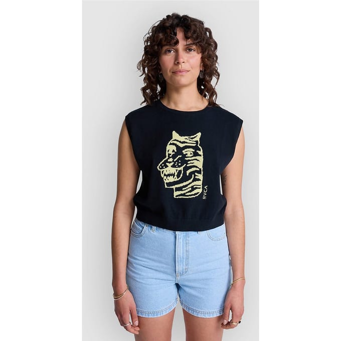 RVCA AF Tiger Sweater zwart