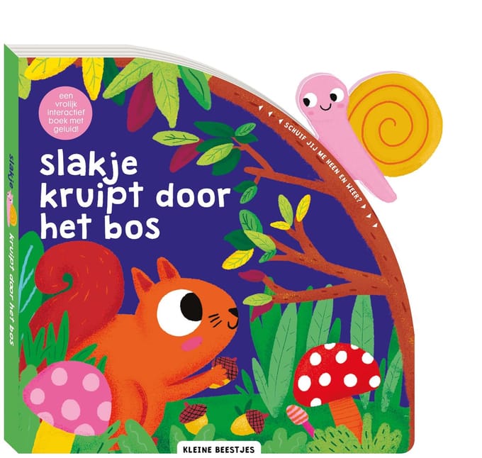 Imagebooks Kleine Beestjes Slakje Kruipt Door Het Bos