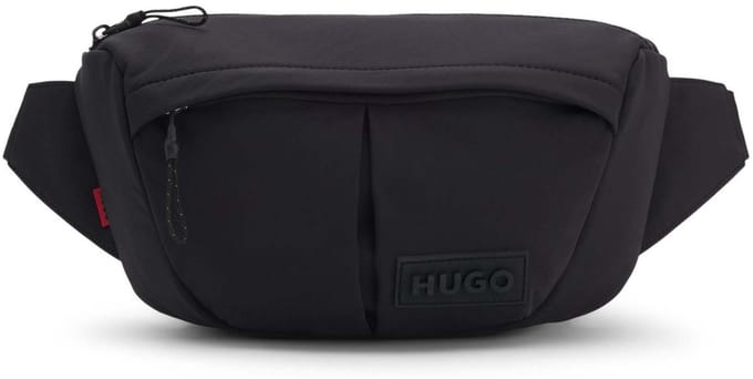 HUGO gordeltas Taric Bumbag Black zwart
