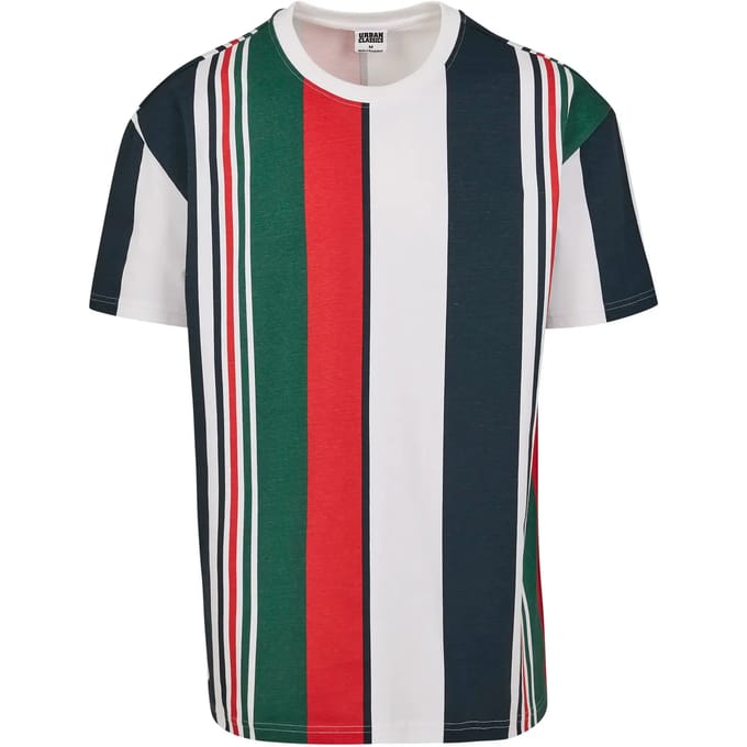 Urban Klassiek zwaar Oversized groot gestreept T-shirt