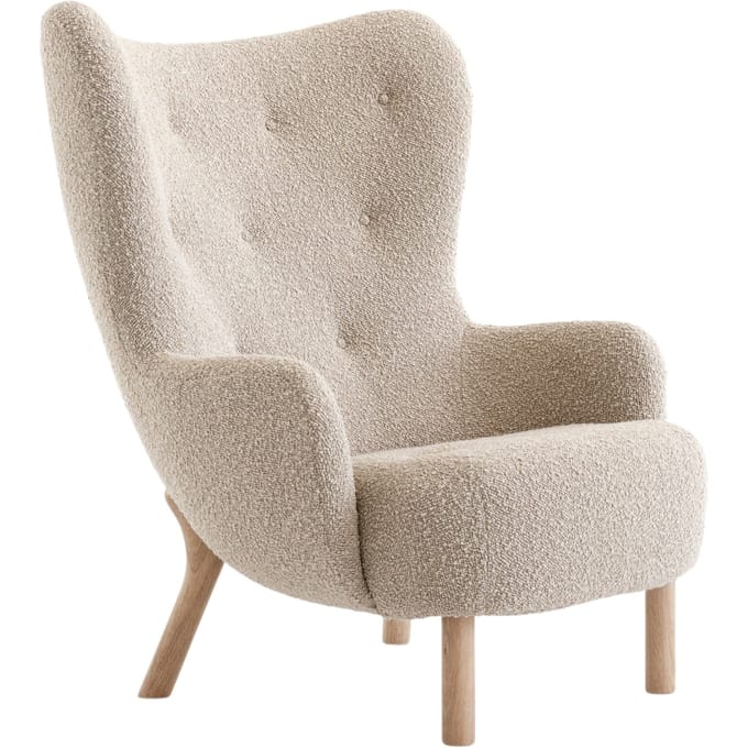 &Tradition Fauteuil Petra VB3 - karakorum 003 - oiled oak