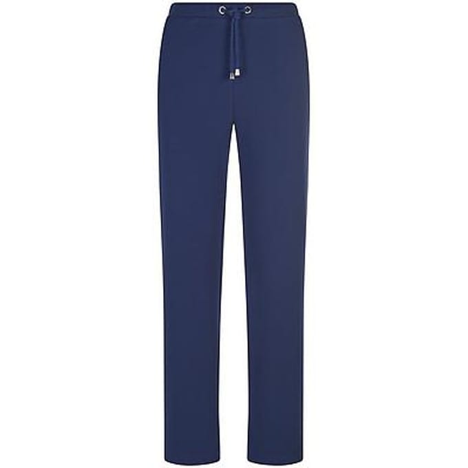 Lange sweatbroek Van Peter Hahn blauw