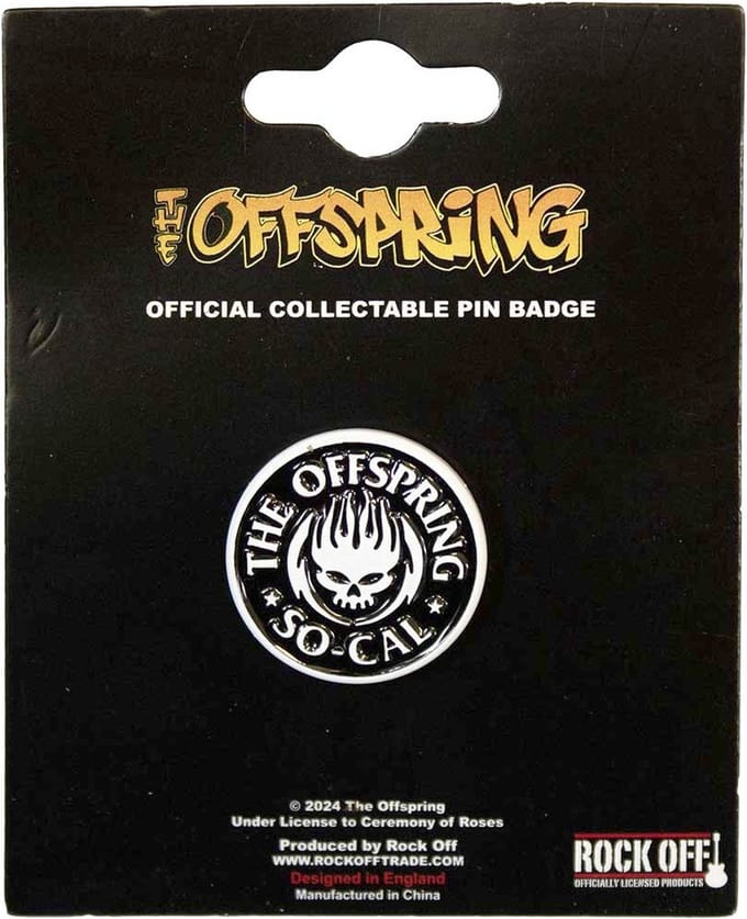 The Offspring - So Cal Pin - Wit/Zwart