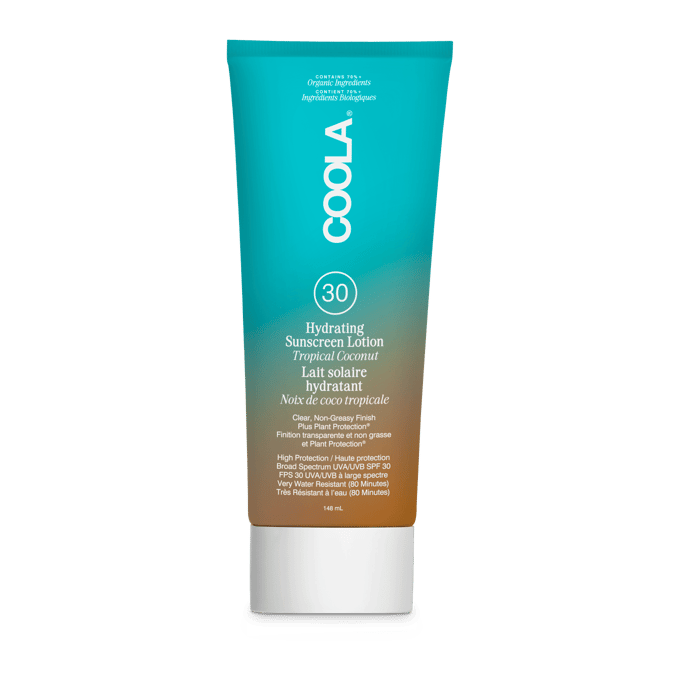 Coola Hydrating Sunscreen Lotion Tropical Coconut SPF30 148 ml
