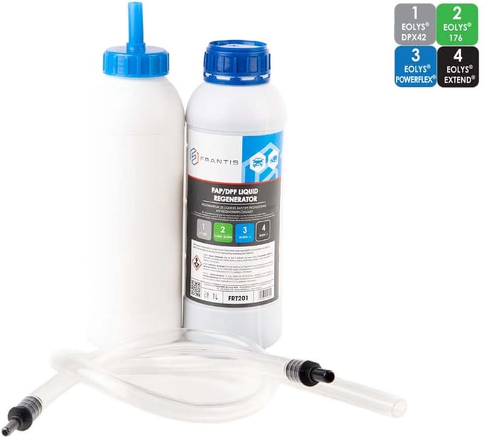 Frantis - Universele DPF/FAP Vloeistof - 1 Liter - Compatibel met Generaties 1-4