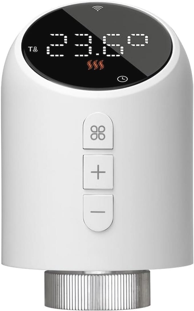 Slimme Zigbee Radiatorthermostaat met App Besturing en Voice Control