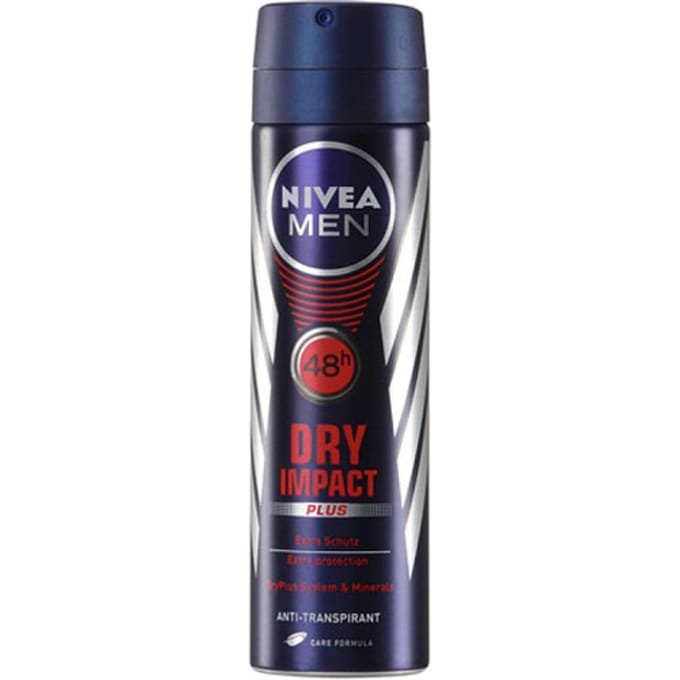 Nivea Dry Impact Deo Spray Voor Mannen 150ml