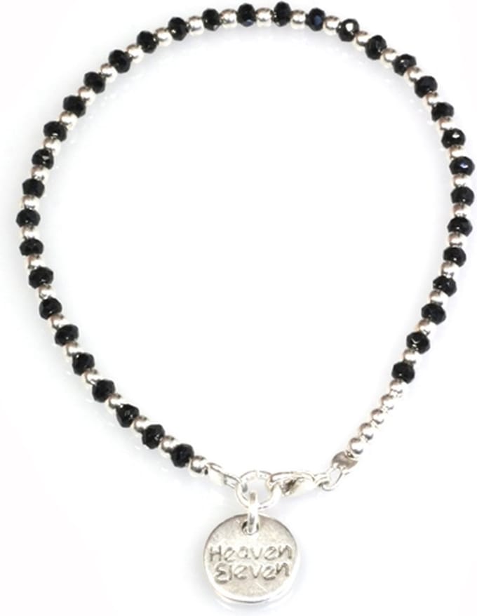 Heaven Eleven - 925 Zilver - zwarte kralen