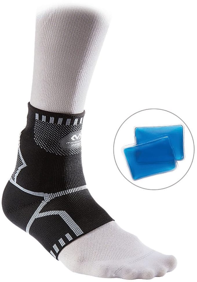 Elastisch Recovery Sleeve Enkel met Cold Packs [5142]