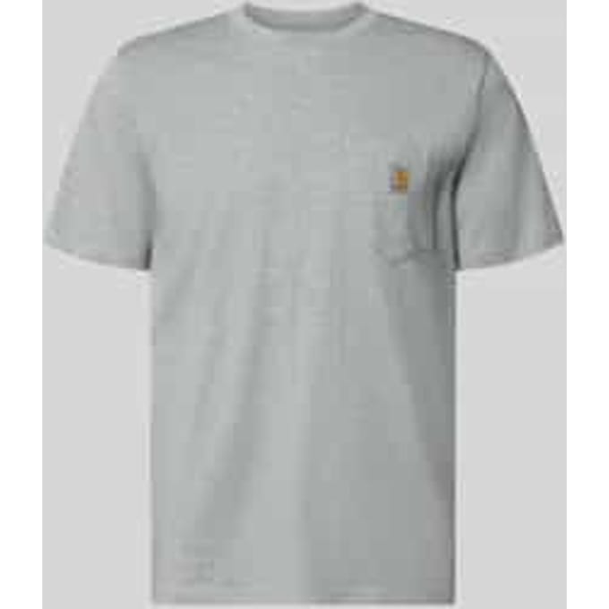 Regular Fit T-shirt met logo-patch