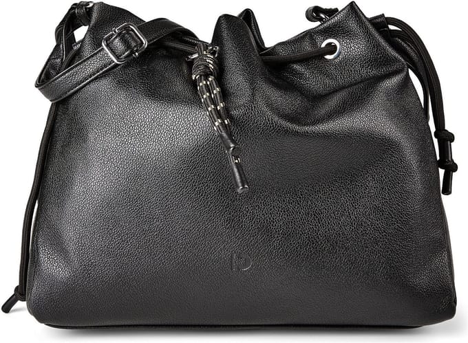 TOM TAILOR schoudertas Sanja Hobo Bag Black zwart