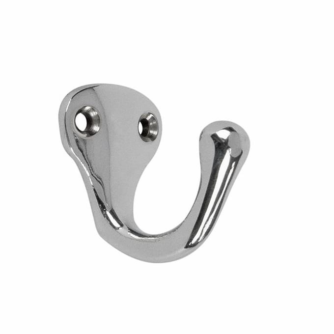 Avenue - Jashaak chroom - enkel - 3,5 cm - met twee schroeven
