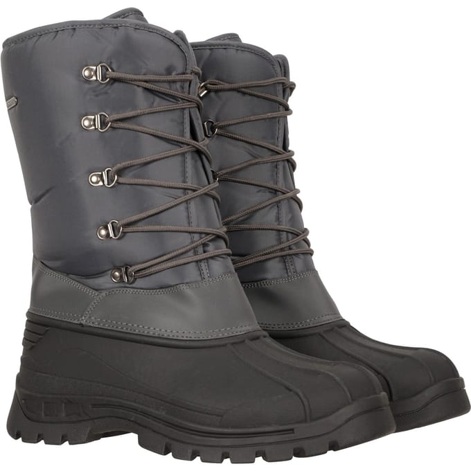 Mountain Warehouse Heren Ploeg Sneeuwlaarzen (Grijs)