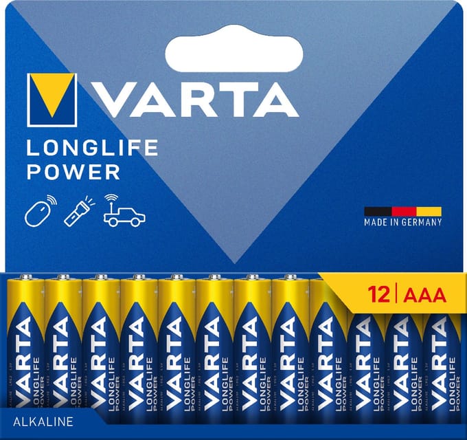 VARTA Longlife Power AAA - 12-Pack
