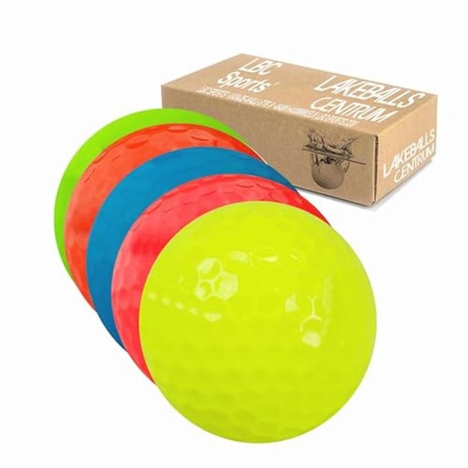 25 Kleurrijke Golfballen van Premium Kwaliteit