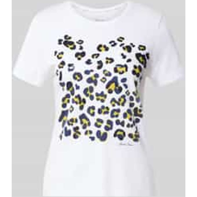 T-shirt met paillettenversiering