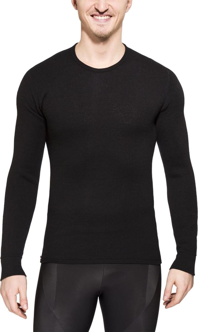 Woolpower Merino Base Layer Crewneck 200 - Black