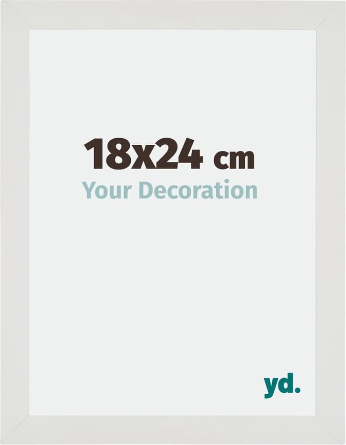 Your Decoration - Fotolijst 18x24 cm - MDF - Wit Mat - Mura