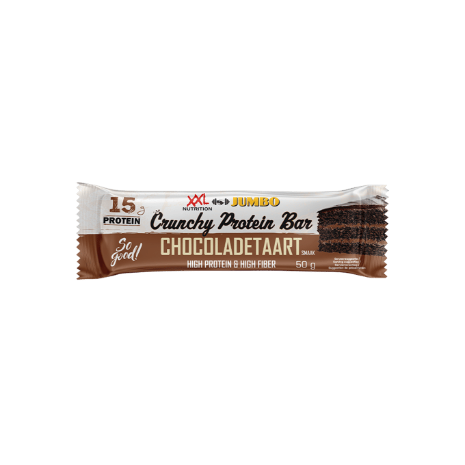 XXL Nutrition Crunchy Protein Bar Chocoladetaart 12 Pack