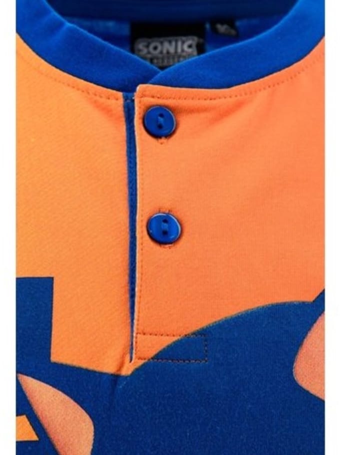 Sonic Pyjama Katoen Blue Maat 122