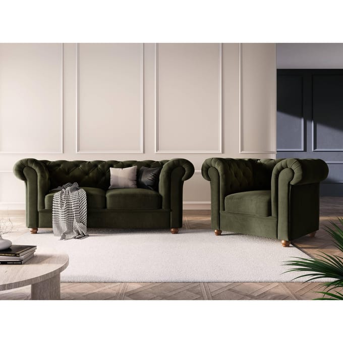 Fauteuil Phoebe velvet | Windsor & Co