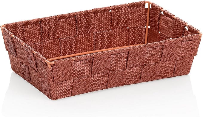 Kela Badkamer - Alvaro Mand 23x15x6 cm - Polypropyleen - Oranje
