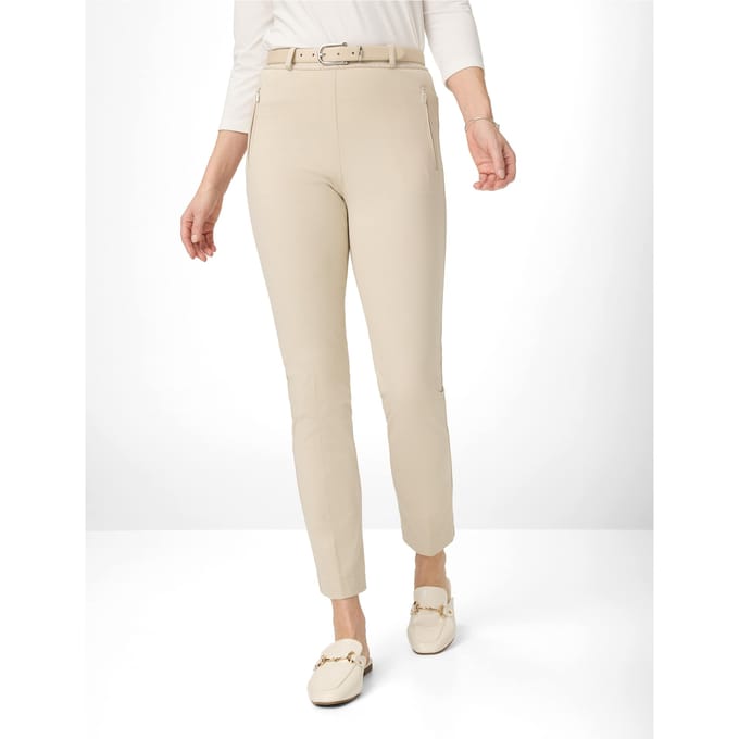 Raphaela by Brax Dames Broek  Style LILLYTH ECRU, lichtbeige, maat 52
