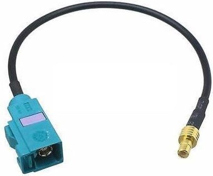 adapterkabel 20 cm SMB M - FAKRA F CODE C