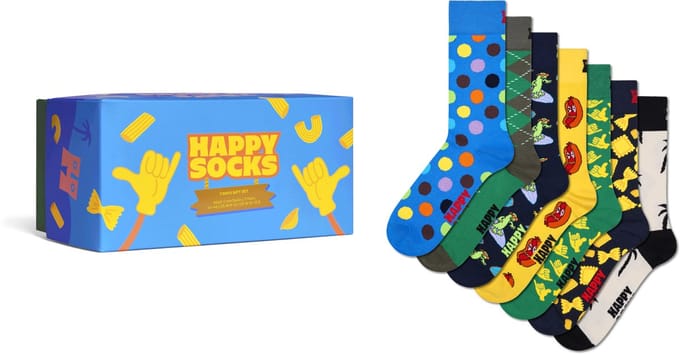 Happy Socks unisex giftbox 7P sokken 7 days multi II