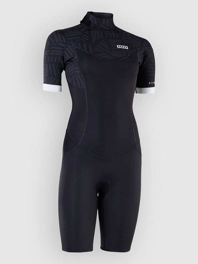 Ion Element 2/2 Shorty SS Back Zip Wetsuit zwart