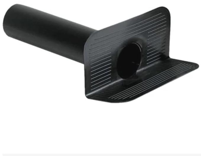 Neopreen flens voor dakhoekafvoer en afvoer (Ø 80 mm)