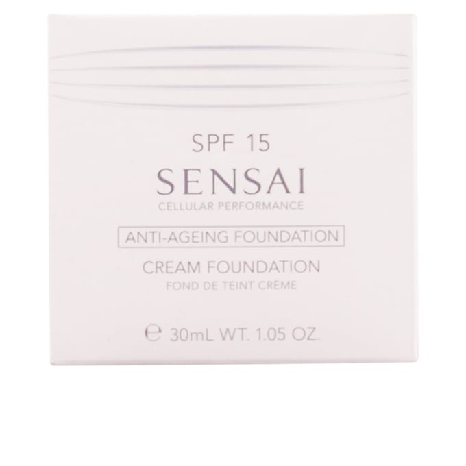 Sensai Cellular Performance Cream Foundation SPF 15 CF13 Warm Beige - 30 ml - foundation
