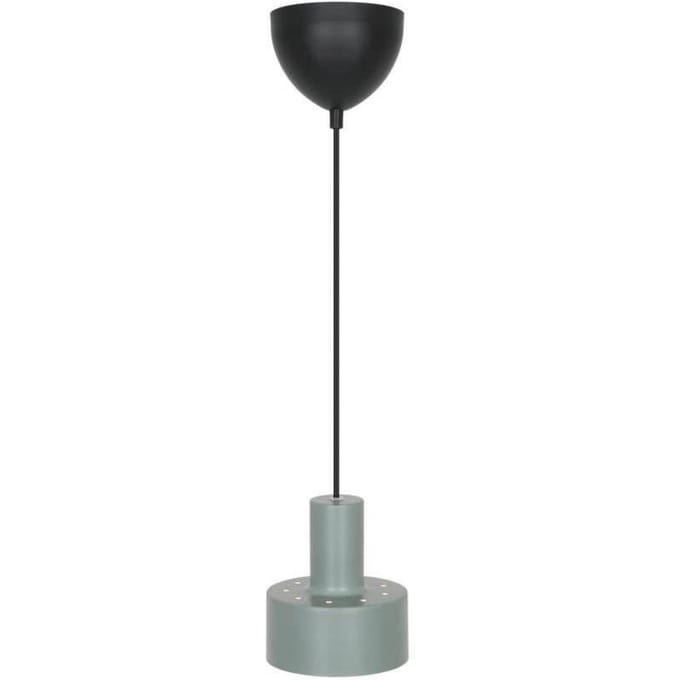 Nordlux Hanglamp Matis, stofgroen, Ø 13 cm, metaal