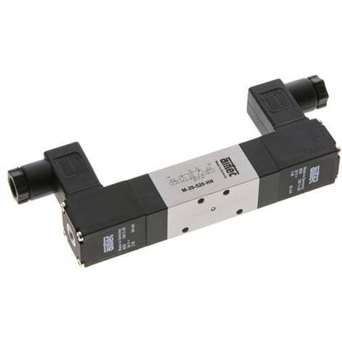 5/2 M5 Bi-Stabiel Magneetventiel 24V DC 2.5-8bar/35.0-112psi Airtec