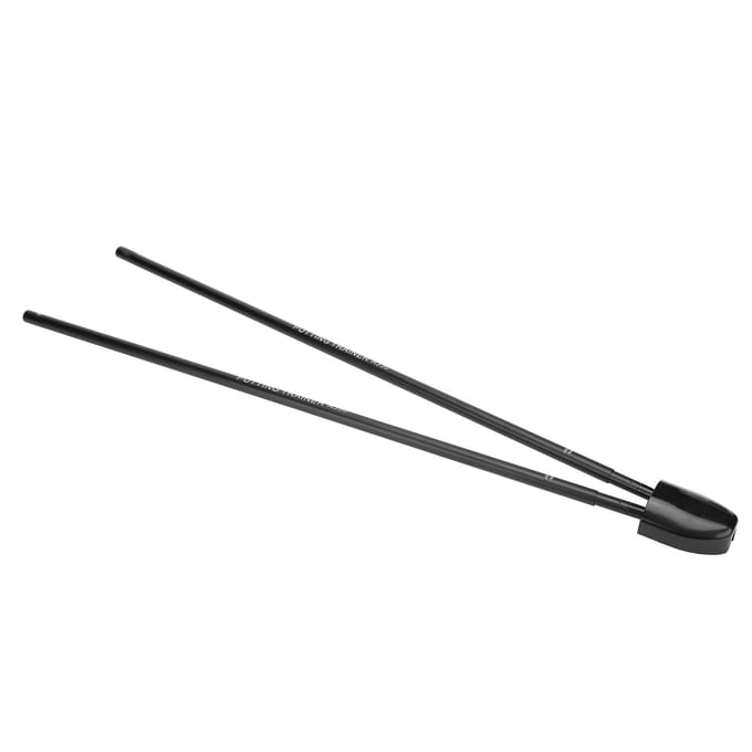 Aluminium Verstelbare Lengte Golf Putter Hulp Hulp Trainer Richtingsstick voor Oefening black