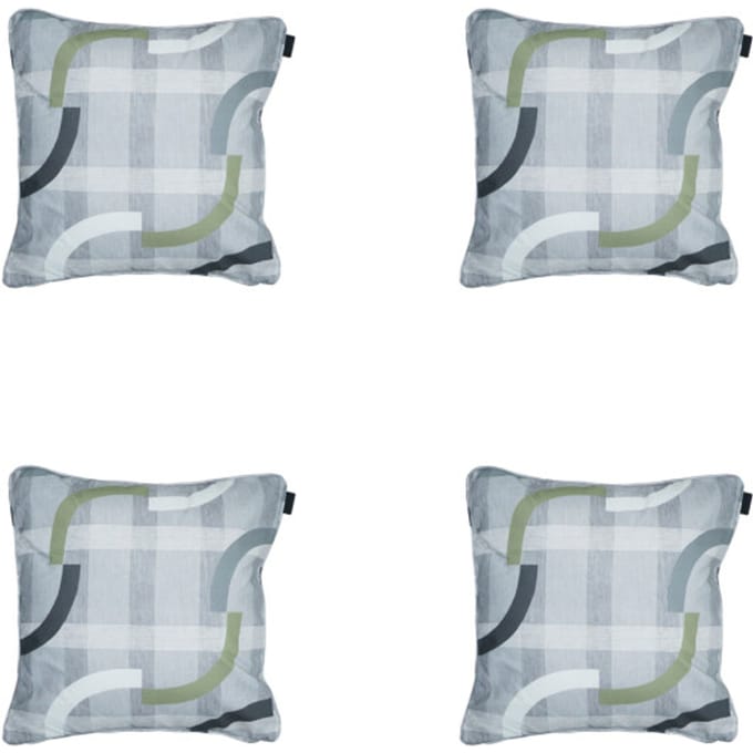 Madison - Sierkussen Tess sage - Ca. 50x50 cm - Set van 4