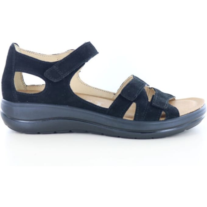 Hartjes Sandalen - Dames - Zwart - Maat:39