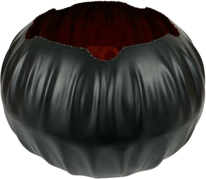Pot/Windlicht zwart 30 cm Marrkech