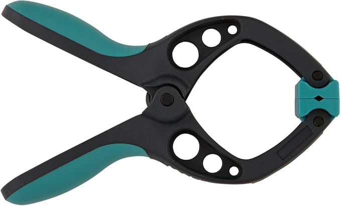 wolfcraft - Veerklem PRO 40 mm - Zeilklem - Marktklem - EXTRA STERK - 40 mm Zeilklemmen - 3630000