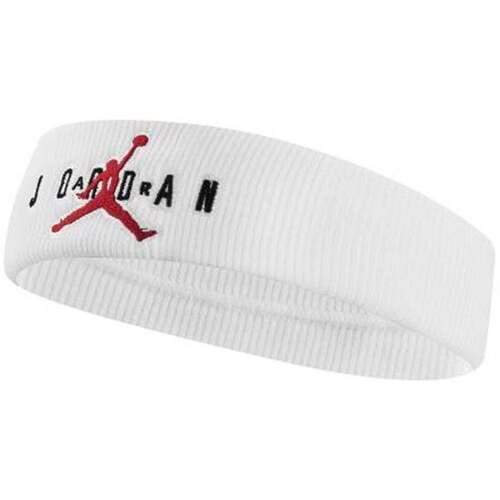 Zweetband voor op het hoofd Jordan Jumpan Terry Wit