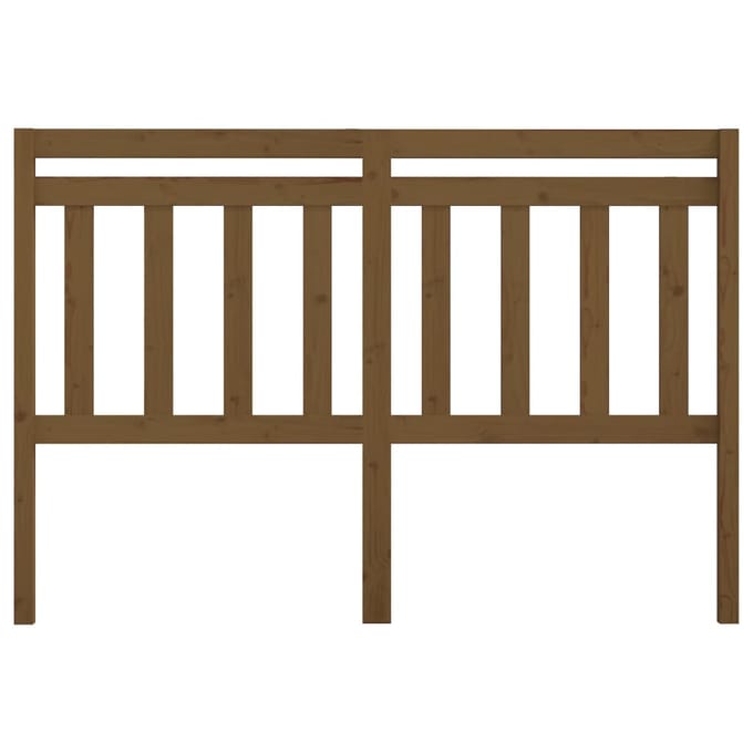 vidaXL - Hoofdbord - 166x4x100 - cm - massief - grenenhout - honingbruin