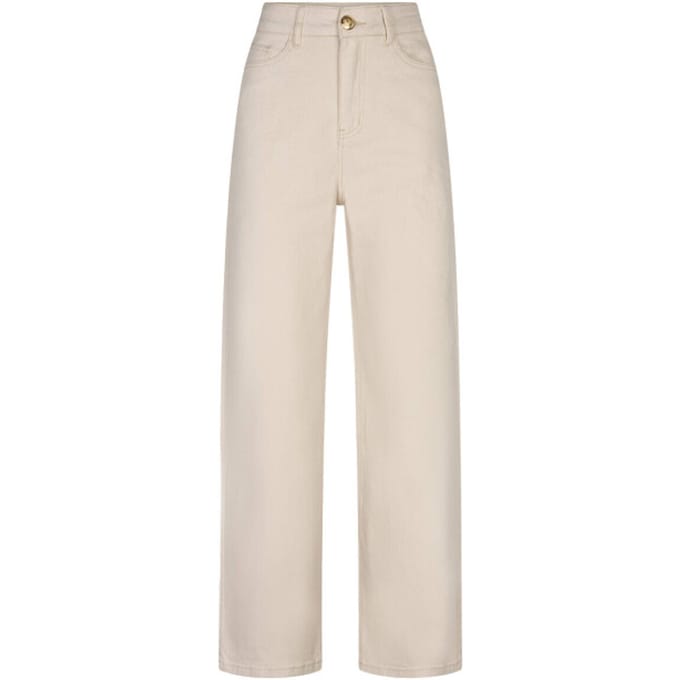 Amaya Amsterdam Pip Jeans Dames - Broek - Ecru - Maat L