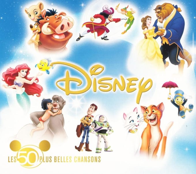 Various Artists - 50 Plus Belles Chansons Disney (3 CD)