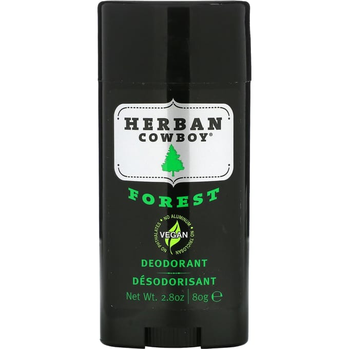Herban Cowboy, Déodorant, Forêt, 2,8 oz (80 grammes) black