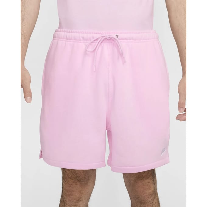 Short met labelstitching en elastische band